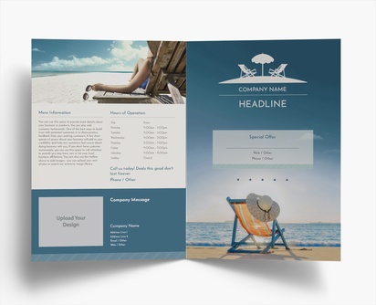 Design Preview for Templates for Travel & Accommodation Brochures , Bi-fold A4