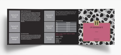 Forhåndsvisning af design for Designgalleri: Beauty og spa Brochurer, 3-fløjet Firkantet (148 mm x 148 mm)
