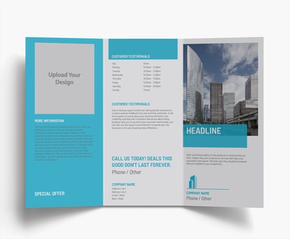 Design Preview for Design Gallery: Recruiting & Temporary Agencies Flyers & Leaflets, Tri-fold DL (99 x 210 mm)