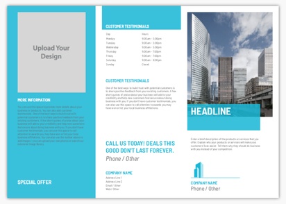 Design Preview for Templates for Business Services Brochures , Tri-fold DL
