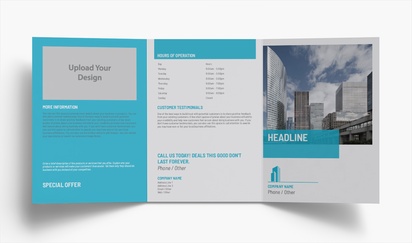 Design Preview for Design Gallery: Modern & Simple Brochures, Tri-fold A5