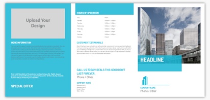 Design Preview for Design Gallery: Modern & Simple Brochures, Tri-fold A5
