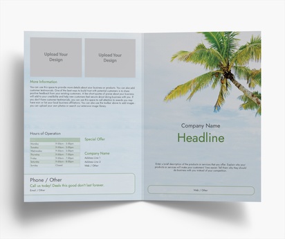 Design Preview for Design Gallery: Travel & Accommodation Brochures, Bi-fold A5
