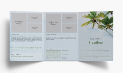 Design Preview for Design Gallery: Travel Agencies Folded Leaflets, Tri-fold A5 (148 x 210 mm)