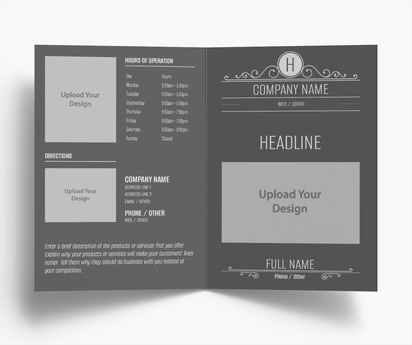 Design Preview for Design Gallery: Public Relations Folded Leaflets, Bi-fold A5 (148 x 210 mm)