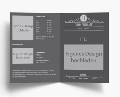 Designvorschau für Designgalerie: Falzflyer Marketing & Kommunikation, Einbruchfalz A4 (210 x 297 mm)