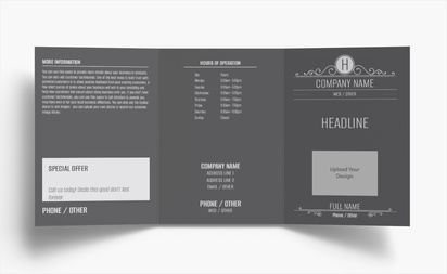 Design Preview for Design Gallery: Business Services Folded Leaflets, Tri-fold A6 (105 x 148 mm)