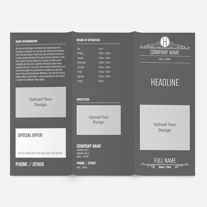 Design Preview for Design Gallery: Public Relations Brochures, DL Tri-fold