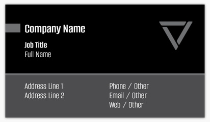 Design Preview for Automotive & Transportation Ultra Thick Business Cards Templates