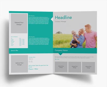 Design Preview for Design Gallery: Insurance Folded Leaflets, Bi-fold A4 (210 x 297 mm)