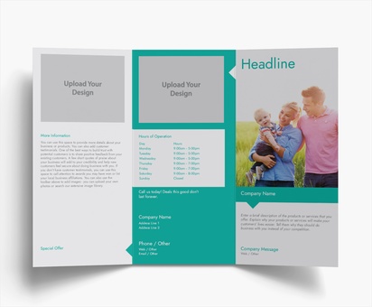 Design Preview for Design Gallery: Insurance Folded Leaflets, Tri-fold DL (99 x 210 mm)