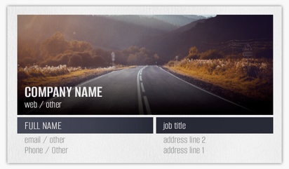 Design Preview for Design Gallery: Trucking Non-Tearable Visiting Cards