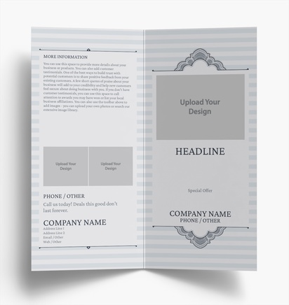 Design Preview for Design Gallery: Event Planning & Entertainment Folded Leaflets, Bi-fold DL (99 x 210 mm)