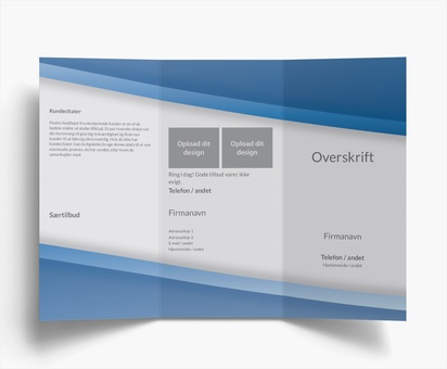 Forhåndsvisning af design for Designgalleri: Finans og forsikring Brochurer, 3-fløjet DL (99 x 210 mm)
