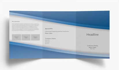 Design Preview for Design Gallery: Technology Folded Leaflets, Tri-fold A5 (148 x 210 mm)