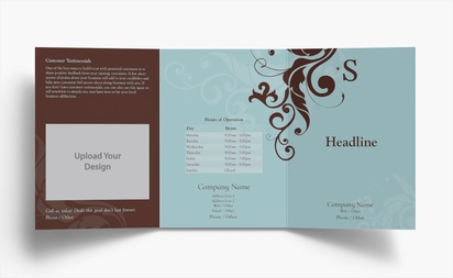 Design Preview for Design Gallery: Folded Leaflets, Tri-fold A6 (105 x 148 mm)