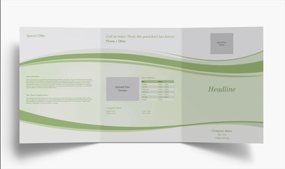 Design Preview for Design Gallery: Spas Folded Leaflets, Tri-fold A4 (210 x 297 mm)