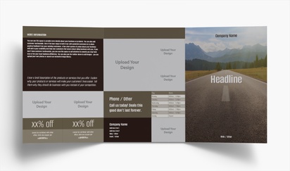 Design Preview for Design Gallery: Automotive & Transportation Folded Leaflets, Tri-fold A5 (148 x 210 mm)