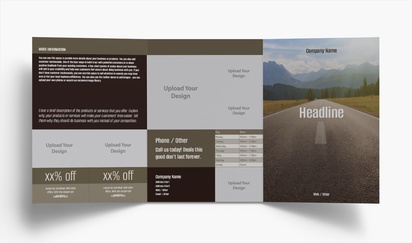 Design Preview for Design Gallery: Trucking Folded Leaflets, Tri-fold A5 (148 x 210 mm)
