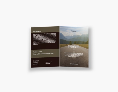 Forhåndsvisning af design for Designgalleri: Religion og spiritualitet Brochurer, Midterfals A6 (105 x 148 mm)