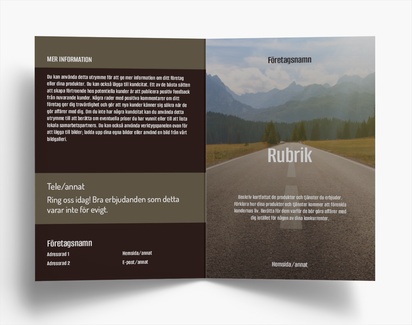 Förhandsgranskning av design för Designgalleri: Religiöst & spirituellt Broschyrer, Enkelfalsning A6 (105 x 148 mm)