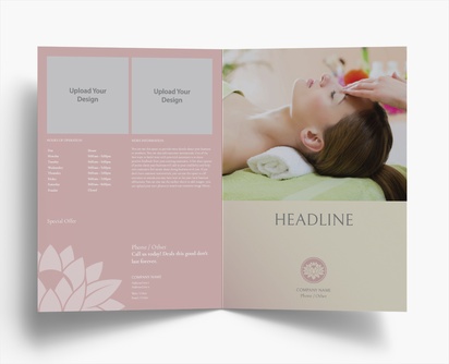 Design Preview for Design Gallery: Health & Wellness Folded Leaflets, Bi-fold A4 (210 x 297 mm)