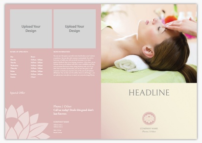 Design Preview for Design Gallery: Elegant Brochures, Bi-fold A4
