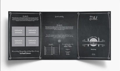 Voorvertoning ontwerp voor  Flyers en folders Sjablonen en ontwerpen, Drieluik A4 (210 x 297 mm)