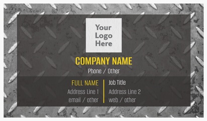 Design Preview for Design Gallery: Manufacturing & Distribution Natural Textured Business Cards