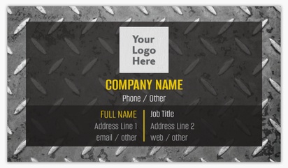 Design Preview for Design Gallery: Welding & Metal Work Non-Tearable Visiting Cards
