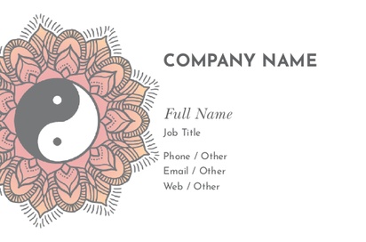Design Preview for Design Gallery: Spas Natural Uncoated Business Cards