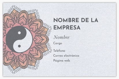Vista previa del diseño de Galería de diseños de tarjetas de visita papel perla para religión y espiritualismo