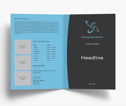 Design Preview for Design Gallery: Business Consulting Folded Leaflets, Bi-fold A5 (148 x 210 mm)