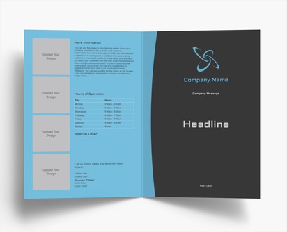 Design Preview for Design Gallery: Business Consulting Folded Leaflets, Bi-fold A4 (210 x 297 mm)