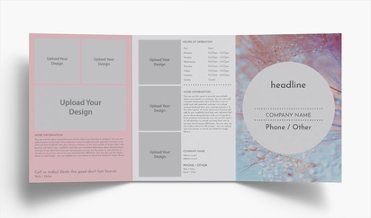 Design Preview for Design Gallery: Spas Folded Leaflets, Tri-fold A5 (148 x 210 mm)