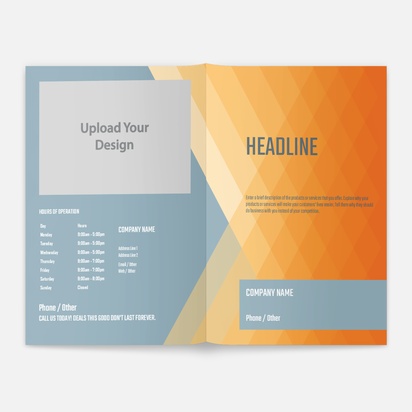 Design Preview for Design Gallery: Customer Service Brochures, A5 Bi-fold