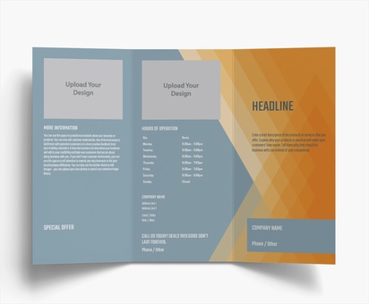 Design Preview for Design Gallery: Business Consulting Folded Leaflets, Tri-fold DL (99 x 210 mm)