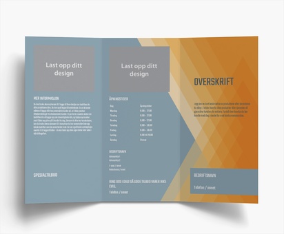 Forhåndsvisning av design for Designgalleri: Bedriftstjenester Brosjyrer, 3-fløyet DL (99 x 210 mm)