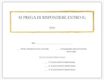 Anteprima design per Galleria di design: biglietti di risposta per tipografico, 13.9 x 10.7 cm