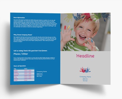Design Preview for Design Gallery: Foster Services & Adoption Folded Leaflets, Bi-fold A4 (210 x 297 mm)