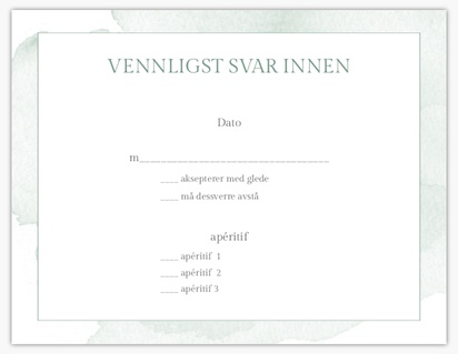 Forhåndsvisning av design for Designgalleri: Mønstre & tekstur Svarkort, 13.9 x 10.7 cm