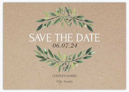 Design Preview for Design Gallery: Save the Date Flyers and Pamphlets,  No fold A6