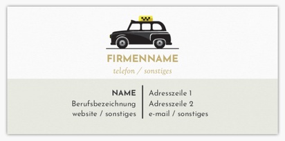 Designvorschau für Designgalerie: Standard-Visitenkarten Fahrzeuge & Transport, Schmal (85 x 40 mm)