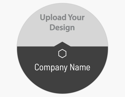 A modern charcoal gray white design for Modern & Simple with 1 uploads
