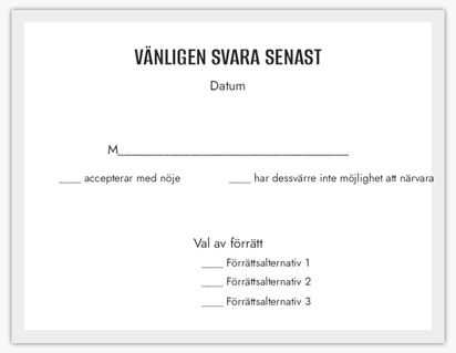 Förhandsgranskning av design för Designgalleri: Minimal OSA-kort, 13.9 x 10.7 cm