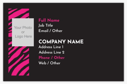Design Preview for Design Gallery: Introduction & Dating Agencies Textured Uncoated Business Cards