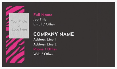Design Preview for Design Gallery: Introduction & Dating Agencies Natural Textured Business Cards