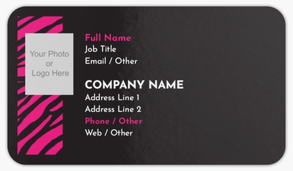 Design Preview for Introduction & Dating Agencies Rounded Corner Business Cards Templates, Standard (3.5" x 2")