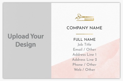 Design Preview for Design Gallery: Beauty & Spa Metallic Business Cards