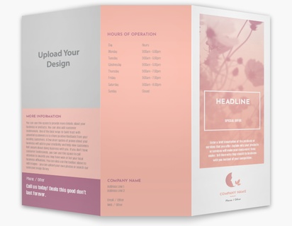 Design Preview for Design Gallery: Medical Professionals Custom Brochures, 8.5" x 11" Tri-fold